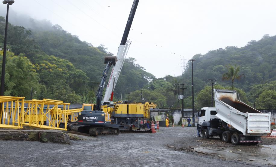 Começa a obra da Ponte Guaratuba-Matinhos, projeto aguardado há mais de 30 anos Foto: Rodrigo Félix Leal / SEIL