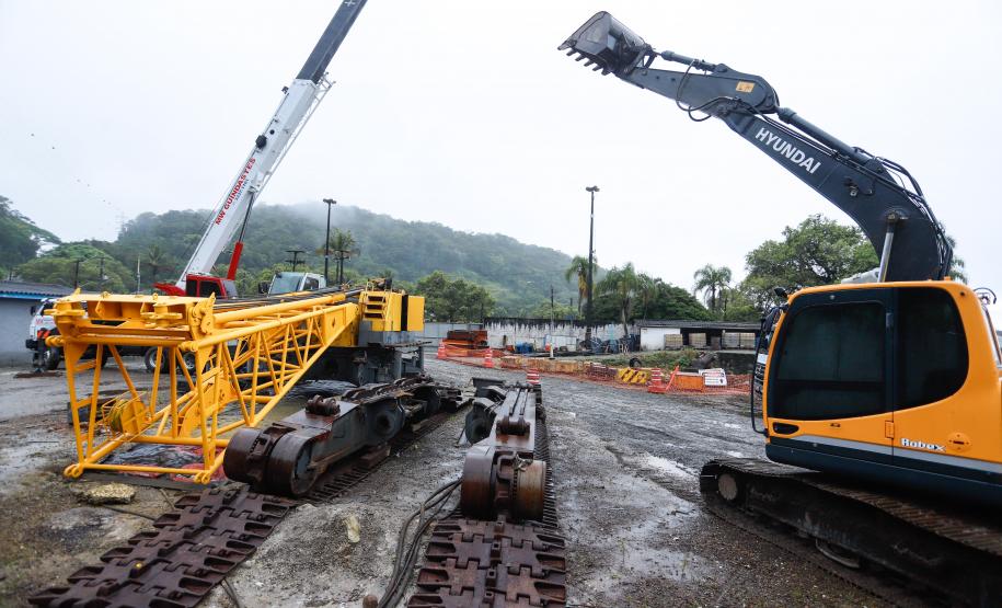 Começa a obra da Ponte Guaratuba-Matinhos, projeto aguardado há mais de 30 anos Foto: Rodrigo Félix Leal / SEIL