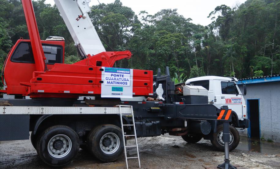 Começa a obra da Ponte Guaratuba-Matinhos, projeto aguardado há mais de 30 anos Foto: Rodrigo Félix Leal / SEIL