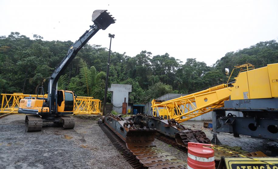 Começa a obra da Ponte Guaratuba-Matinhos, projeto aguardado há mais de 30 anos Foto: Rodrigo Félix Leal / SEIL