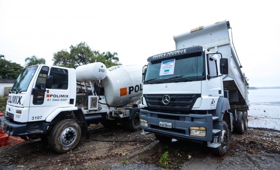 Começa a obra da Ponte Guaratuba-Matinhos, projeto aguardado há mais de 30 anos Foto: Rodrigo Félix Leal / SEIL