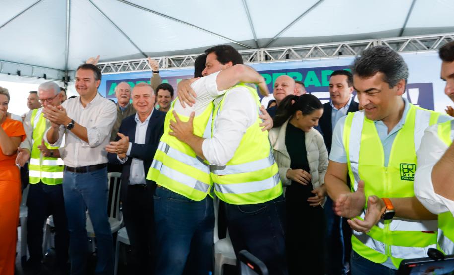 Começa a obra da Ponte Guaratuba-Matinhos, projeto aguardado há mais de 30 anos Foto: Rodrigo Félix Leal / SEIL