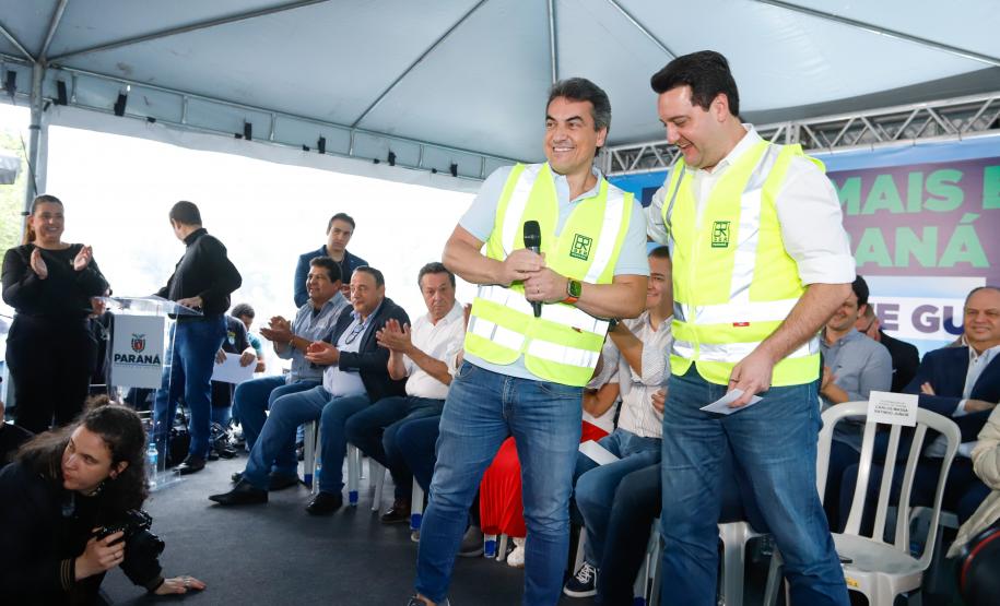 Começa a obra da Ponte Guaratuba-Matinhos, projeto aguardado há mais de 30 anos Foto: Rodrigo Félix Leal / SEIL