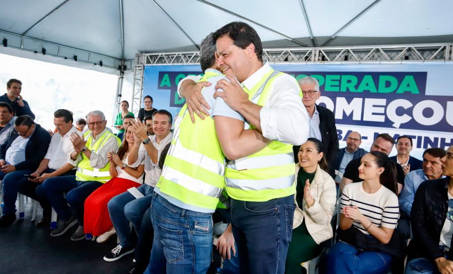 Começa a obra da Ponte Guaratuba-Matinhos, projeto aguardado há mais de 30 anos Foto: Rodrigo Félix Leal / SEIL