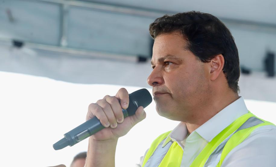 Começa a obra da Ponte Guaratuba-Matinhos, projeto aguardado há mais de 30 anos Foto: Rodrigo Félix Leal / SEIL