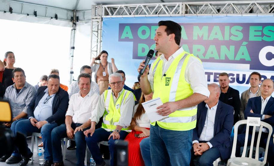 Começa a obra da Ponte Guaratuba-Matinhos, projeto aguardado há mais de 30 anos Foto: Rodrigo Félix Leal / SEIL