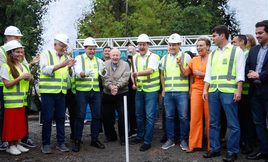 Começa a obra da Ponte Guaratuba-Matinhos, projeto aguardado há mais de 30 anos Foto: Rodrigo Félix Leal / SEIL