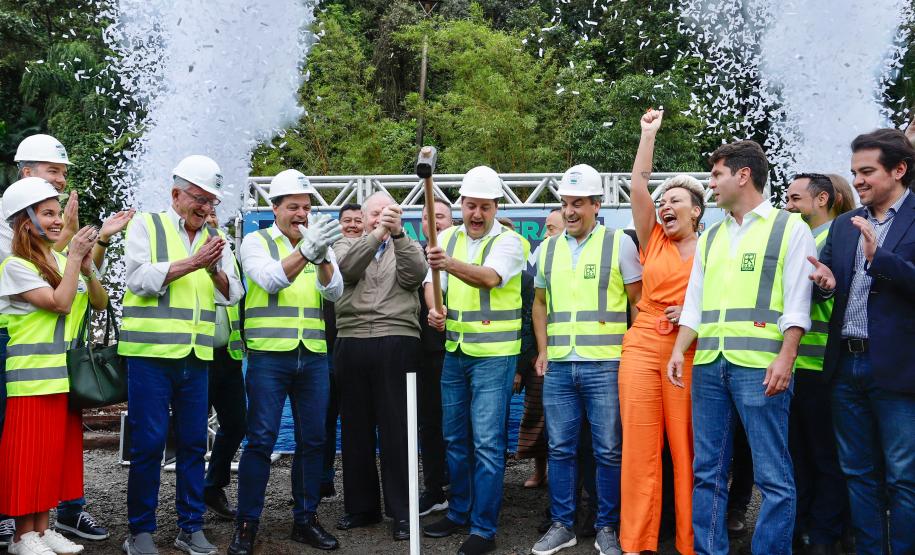 Começa a obra da Ponte Guaratuba-Matinhos, projeto aguardado há mais de 30 anos Foto: Rodrigo Félix Leal / SEIL