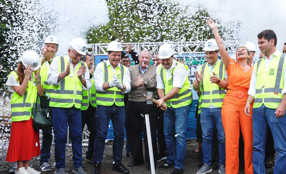 Começa a obra da Ponte Guaratuba-Matinhos, projeto aguardado há mais de 30 anos Foto: Rodrigo Félix Leal / SEIL