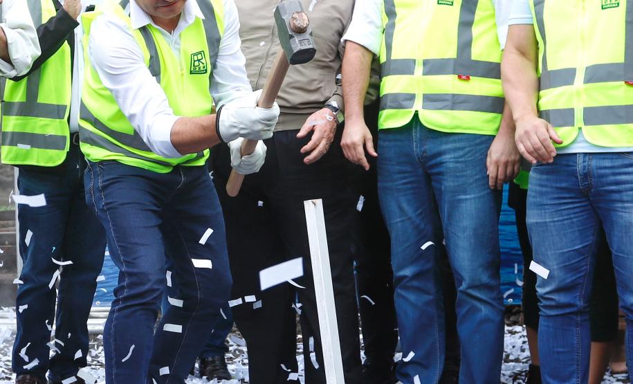 Começa a obra da Ponte Guaratuba-Matinhos, projeto aguardado há mais de 30 anos Foto: Rodrigo Félix Leal / SEIL
