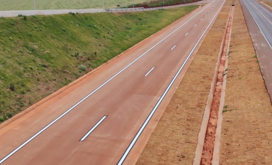 Com 98,28% de execução, DER-PR libera novas pistas do Contorno Oeste de Cascavel Foto: DER-PR
