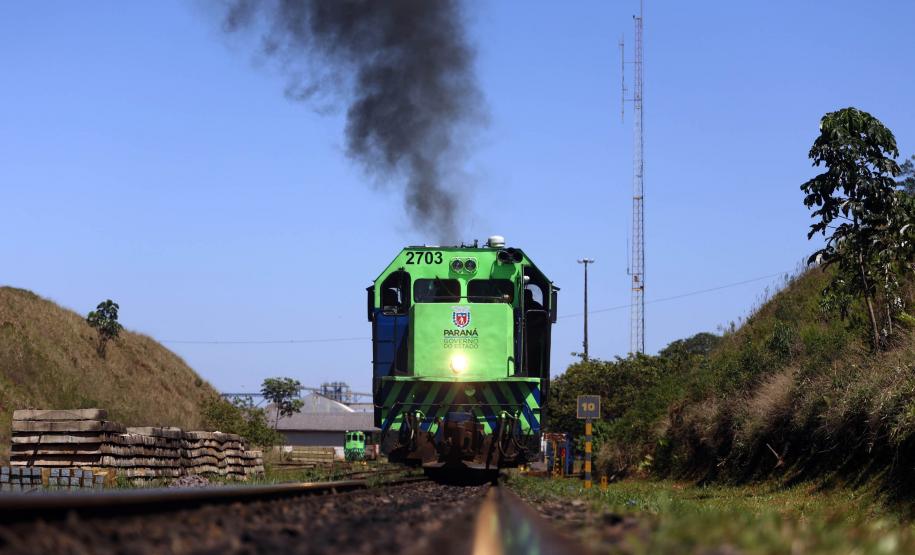 Nova Ferroeste e Moegão vão ampliar fluxo de mercadorias do Mato Grosso do Sul a Paranaguá Foto: Albari Rosa/Arquivo AEN