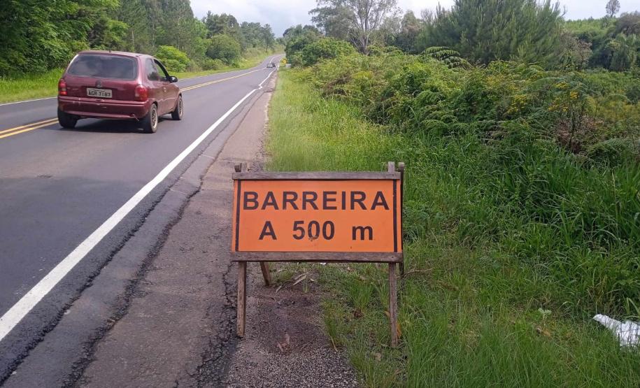 PR-151 - Ponta Grossa. Foto: DER