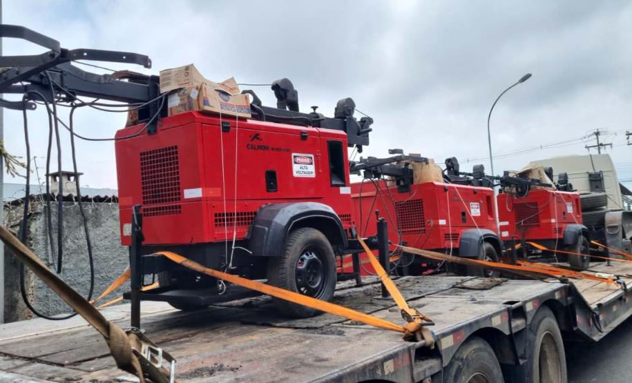 Recuperação emergencial de rodovia em Jaguariaíva entra em nova etapa Foto: DER