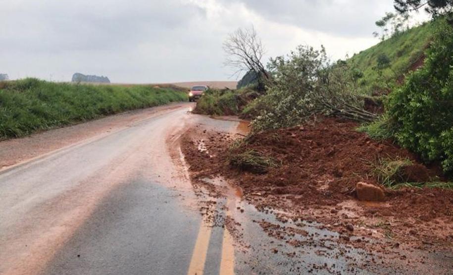 PRC- 466 - Entre Pitanga a Turvo. Foto: DER