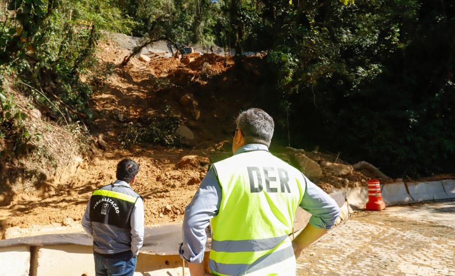 Estado lança edital para mapear áreas de risco da Estrada da Graciosa, no Litoral Foto: Rodrigo Félix Leal / SEIL