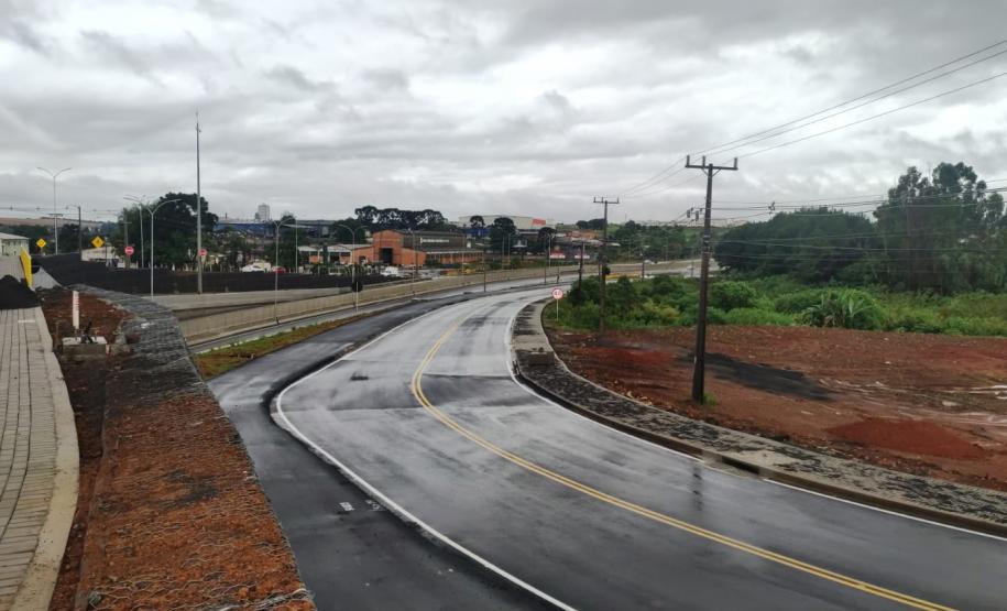 Mesmo com chuvas, DER/PR conclui e libera nova trincheira em Guarapuava Foto: DER