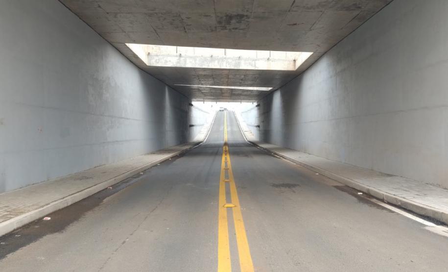 Mesmo com chuvas, DER/PR conclui e libera nova trincheira em Guarapuava Foto: DER