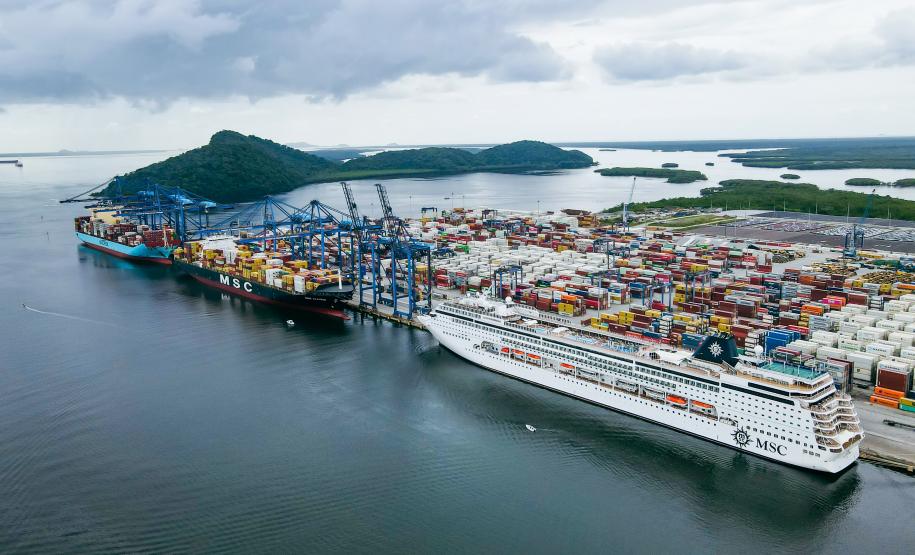 Inédito: Paranaguá será ponto de partida de cruzeiros e receberá os turistas Foto: Claudio Neves/Portos do Paraná