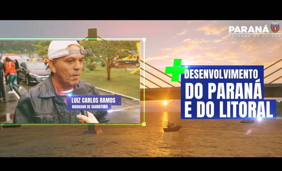 Estado lança campanha sobre início da obra da ponte Guaratuba-Matinhos Foto: DER