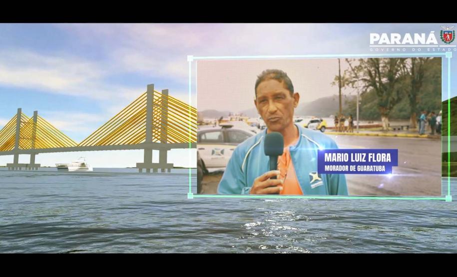 Estado lança campanha sobre início da obra da ponte Guaratuba-Matinhos Foto: DER