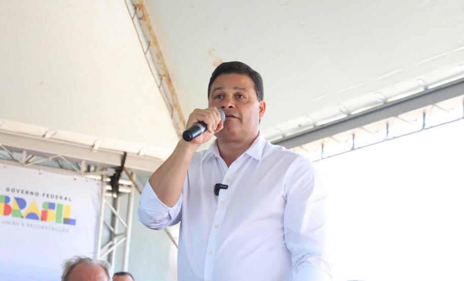 Governador entrega obras de duplicação do Contorno Oeste de Cascavel Foto: Ari Dias/AEN