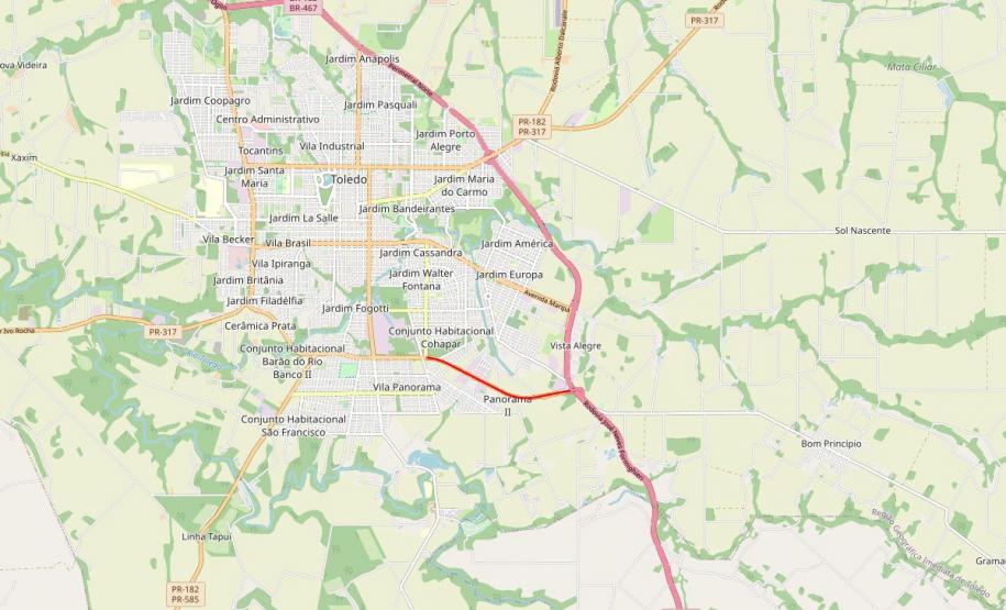 Governo do Paraná contrata obra de duplicação em Toledo Foto: DER-PR