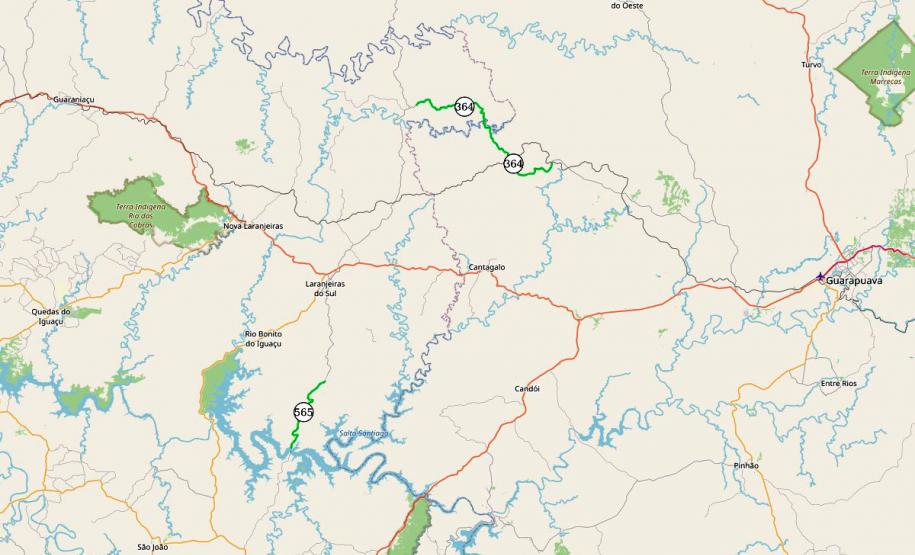 Estradas rurais do Centro-Sul vão receber R$ 5,4 mi em investimentos Foto: DER-PR