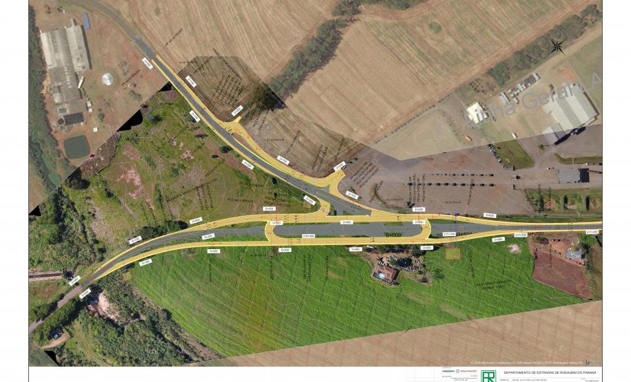 Restauração em concreto de rodovia entre Goioerê e Quarto Centenário é homologada Foto: DER