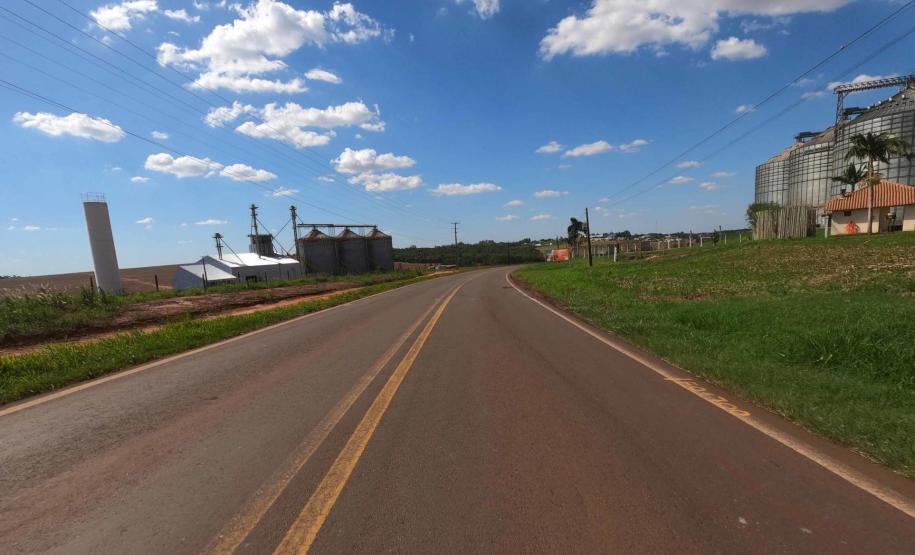 Restauração em concreto de rodovia entre Goioerê e Quarto Centenário é homologada Foto: DER
