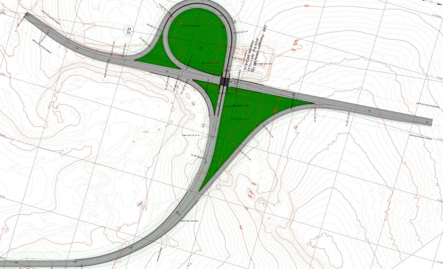 Contratada obra de novo viaduto e variante de rodovia em Irati Foto: DER-PR