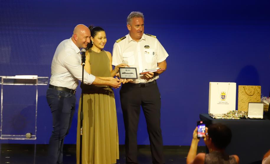 Paraná entra na rota dos cruzeiros internacionais com embarque dos primeiros turistas Foto:Rodrigo Félix Leal / SEIL