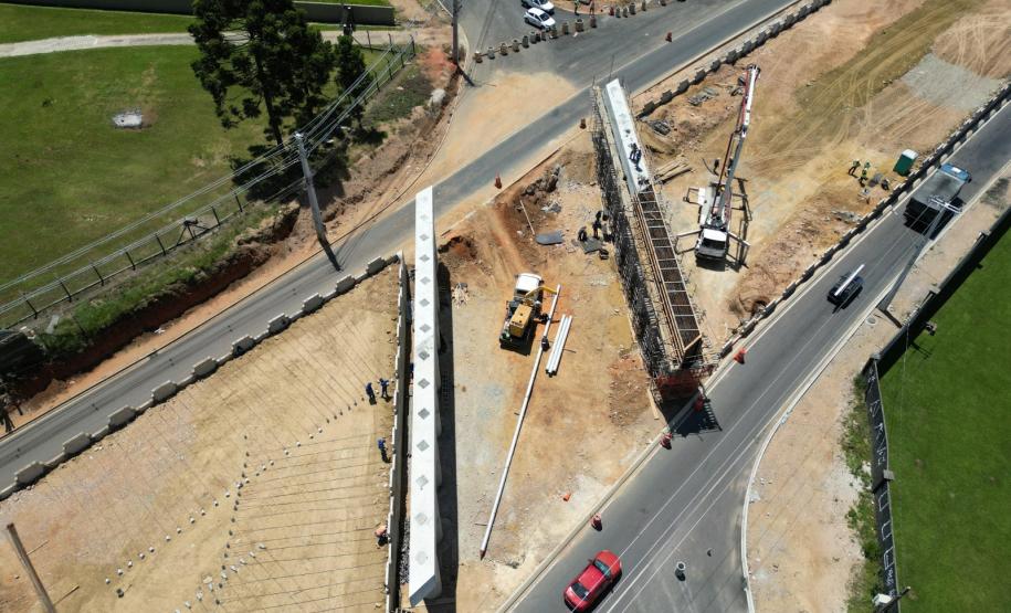 BR-376 terá bloqueios em São José dos Pinhais para transporte de vigas neste final de semana Foto: DER