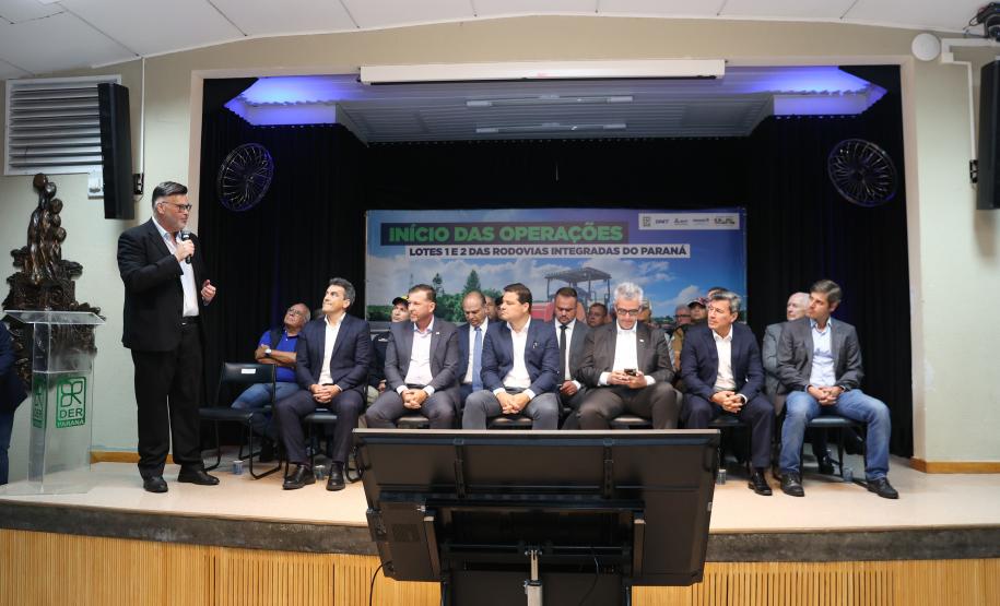 Modelo mais moderno: concessionárias assumem rodovias do Paraná nesta quarta Foto: Rodrigo Félix Leal / SEIL
