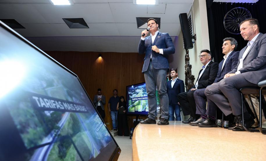 Modelo mais moderno: concessionárias assumem rodovias do Paraná nesta quarta Foto: Rodrigo Félix Leal / SEIL