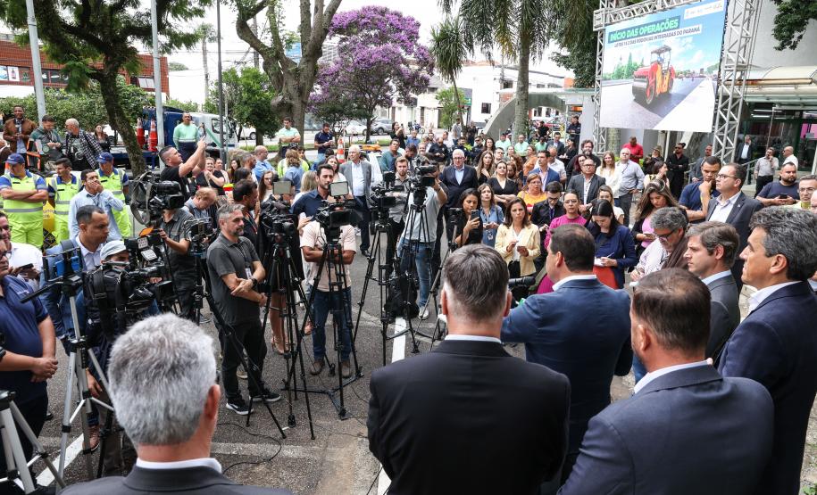Modelo mais moderno: concessionárias assumem rodovias do Paraná nesta quarta Foto: Rodrigo Félix Leal / SEIL