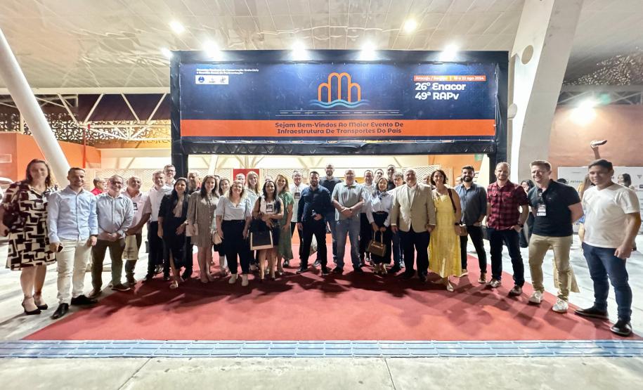 Técnicos do DER/PR participam do Enacor/RAPV de 2024, no Sergipe