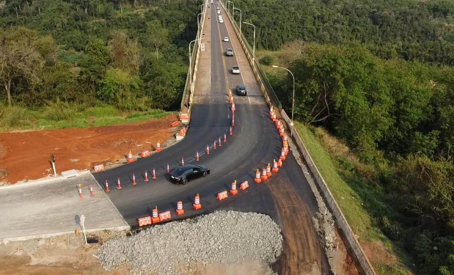 Perimetral Leste de Foz do Iguaçu chega a 39,33% de conclusão