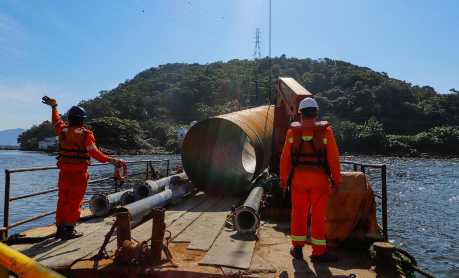 Obras da Ponte de Guaratuba avançam e chegam a 14,24% de execução