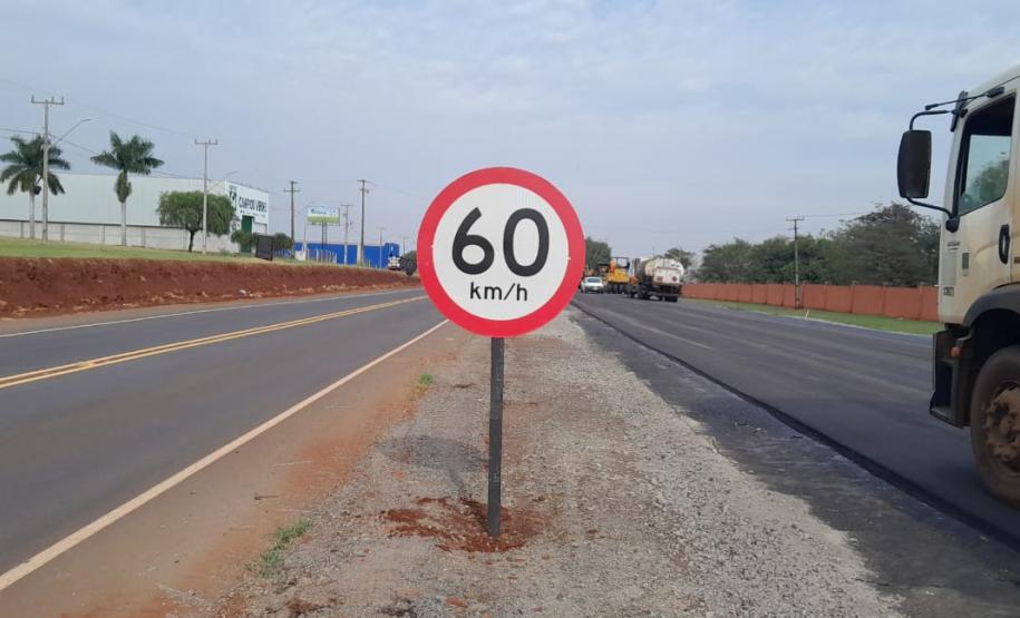 Reforço na sinalização da PR-317 entre Maringá e Iguaraçu