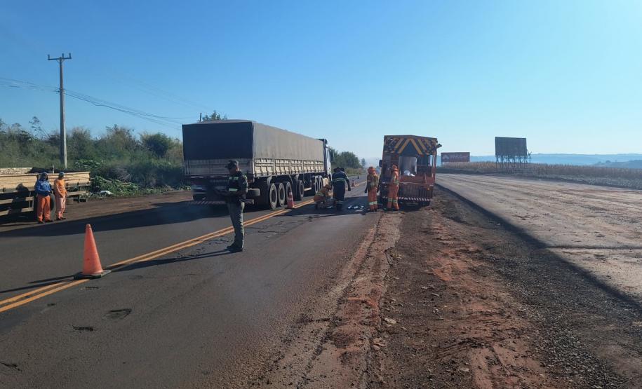 Reforço na sinalização da PR-317 entre Maringá e Iguaraçu