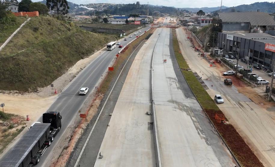 Obras na Rodovia dos Minérios