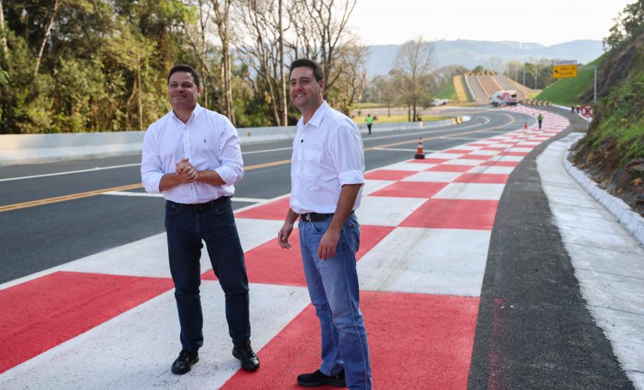 PR-170 vistoria na nova área de escape