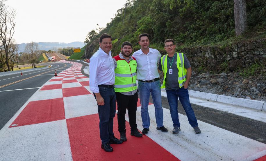 PR-170 vistoria na nova área de escape