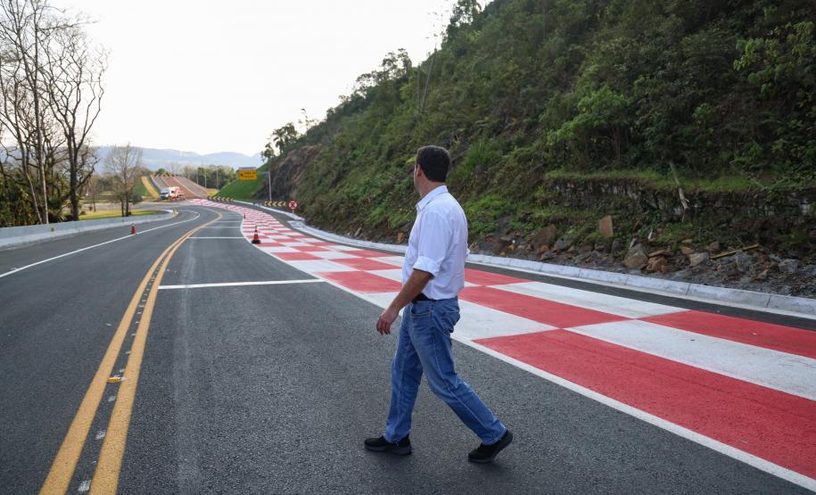 PR-170 vistoria na nova área de escape