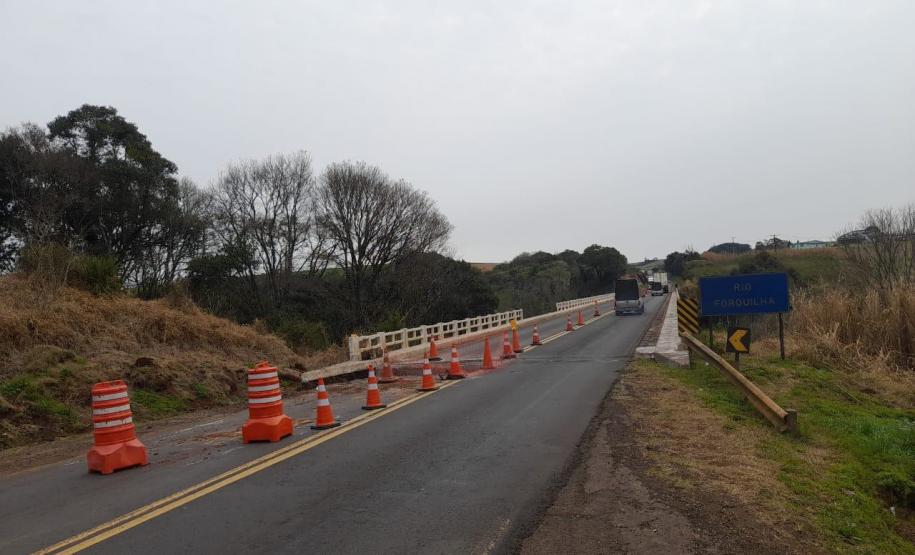 Obras de Conservação da ponte sobre o Rio Forquilha na PRC-280