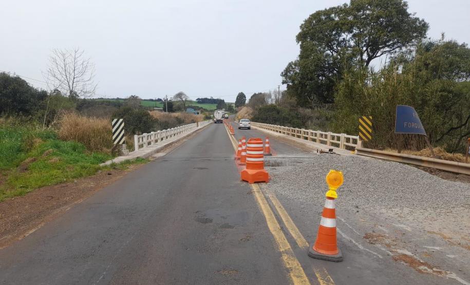 Obras de Conservação da ponte sobre o Rio Forquilha na PRC-280