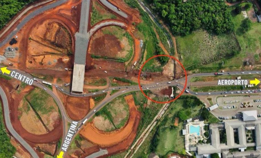 Perimetral Leste de Foz do Iguaçu terá detonação de rochas nesta quarta-feira
