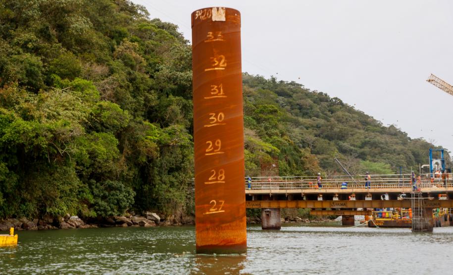 Obras Ponte de Guaratuba