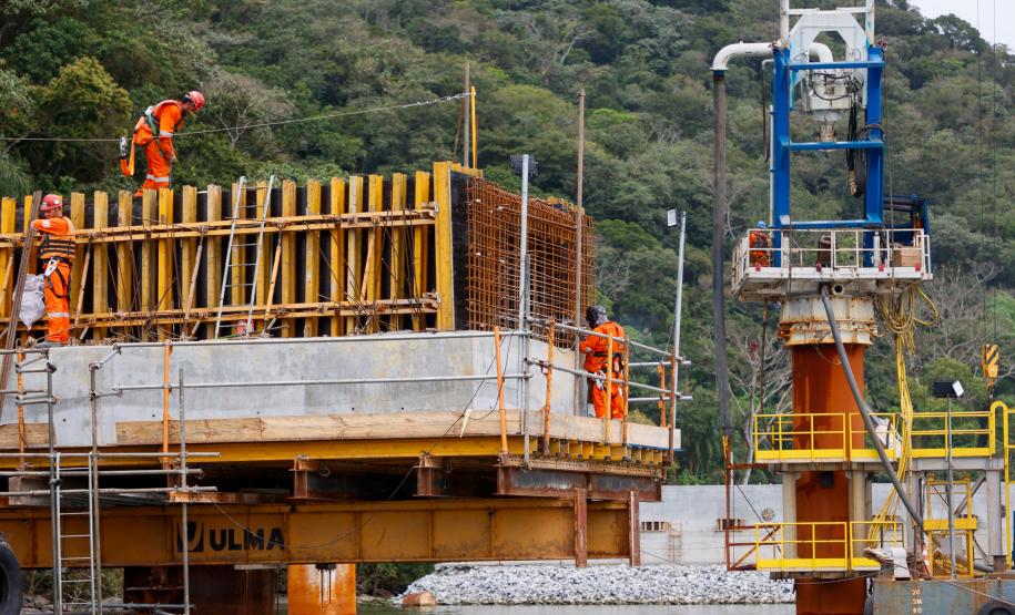 Obras Ponte de Guaratuba